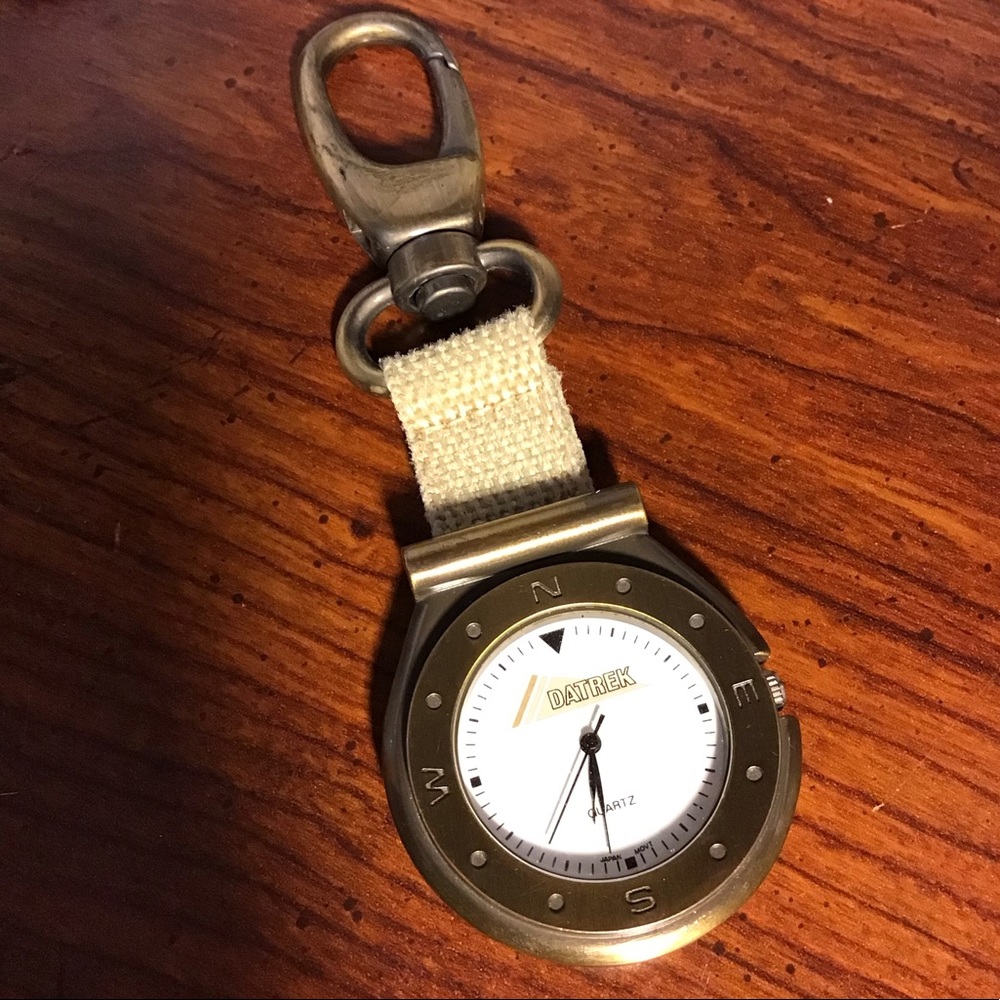 Datrek quartz golf belt loop watch
